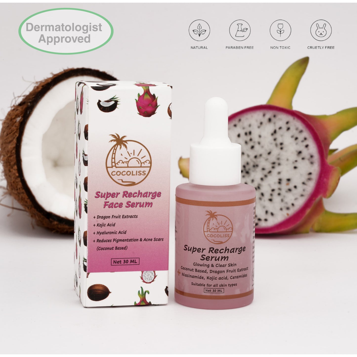 Super recharge face Serum - Cocoliss