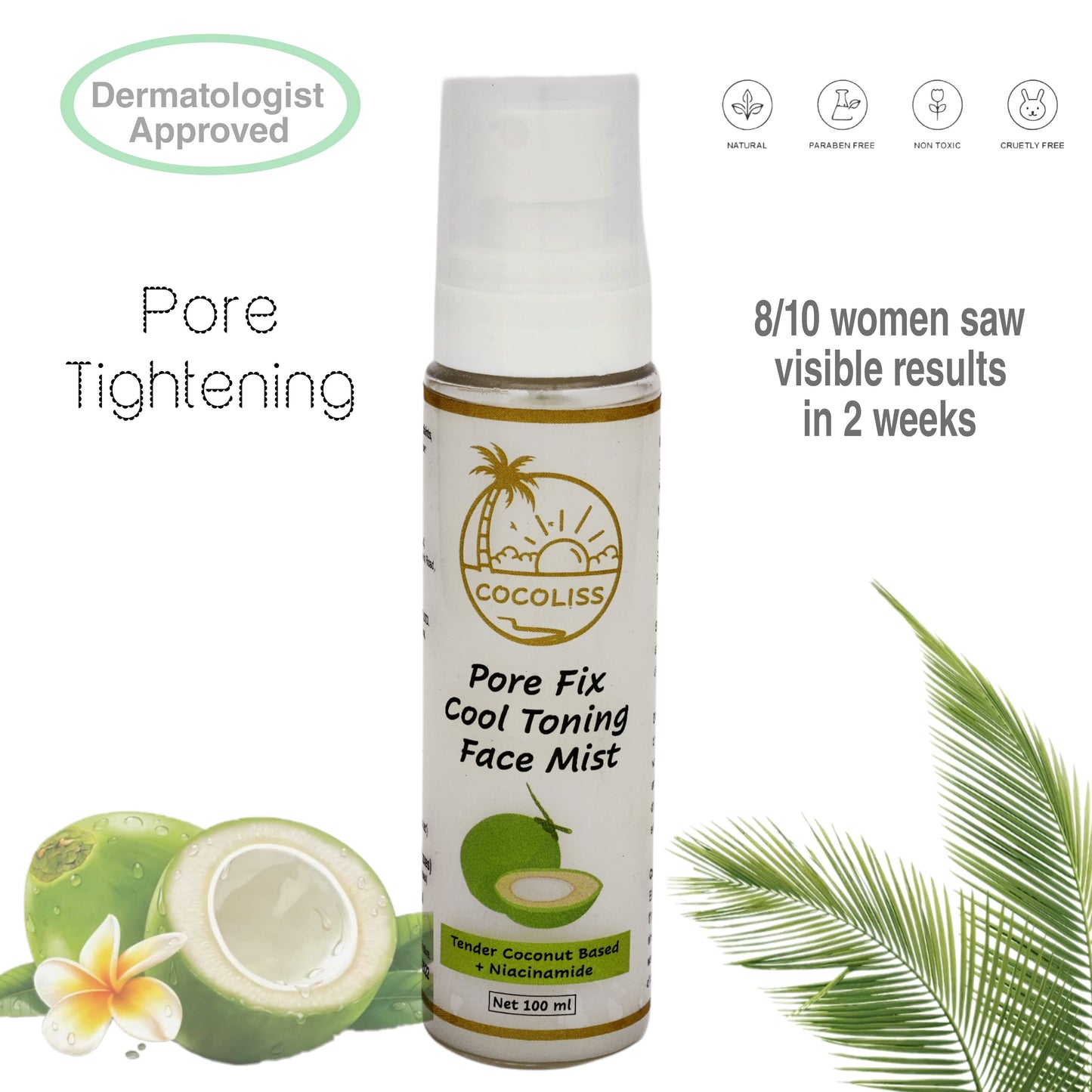 Pore fix cool toning Face Mist - Cocoliss